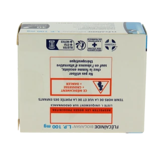 Flecainide Biogaran Lp 100 Mg, Gélule à Libération Prolongée