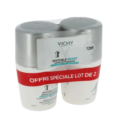 Vichy Déodorant Invisible Resist 72h 2roll-on/50ml à LA VALETTE DU VAR