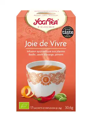 Yogi Tea Tisane Ayurvédique Joie De Vivre Bio 17 Sachets/1,8g à PARIS