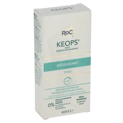 Roc Keops Déodorant Stick 24h 40ml à SENNECEY-LÈS-DIJON