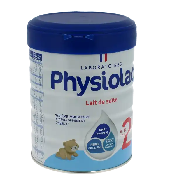 Physiolac 2 Lait En Poudre B/800g