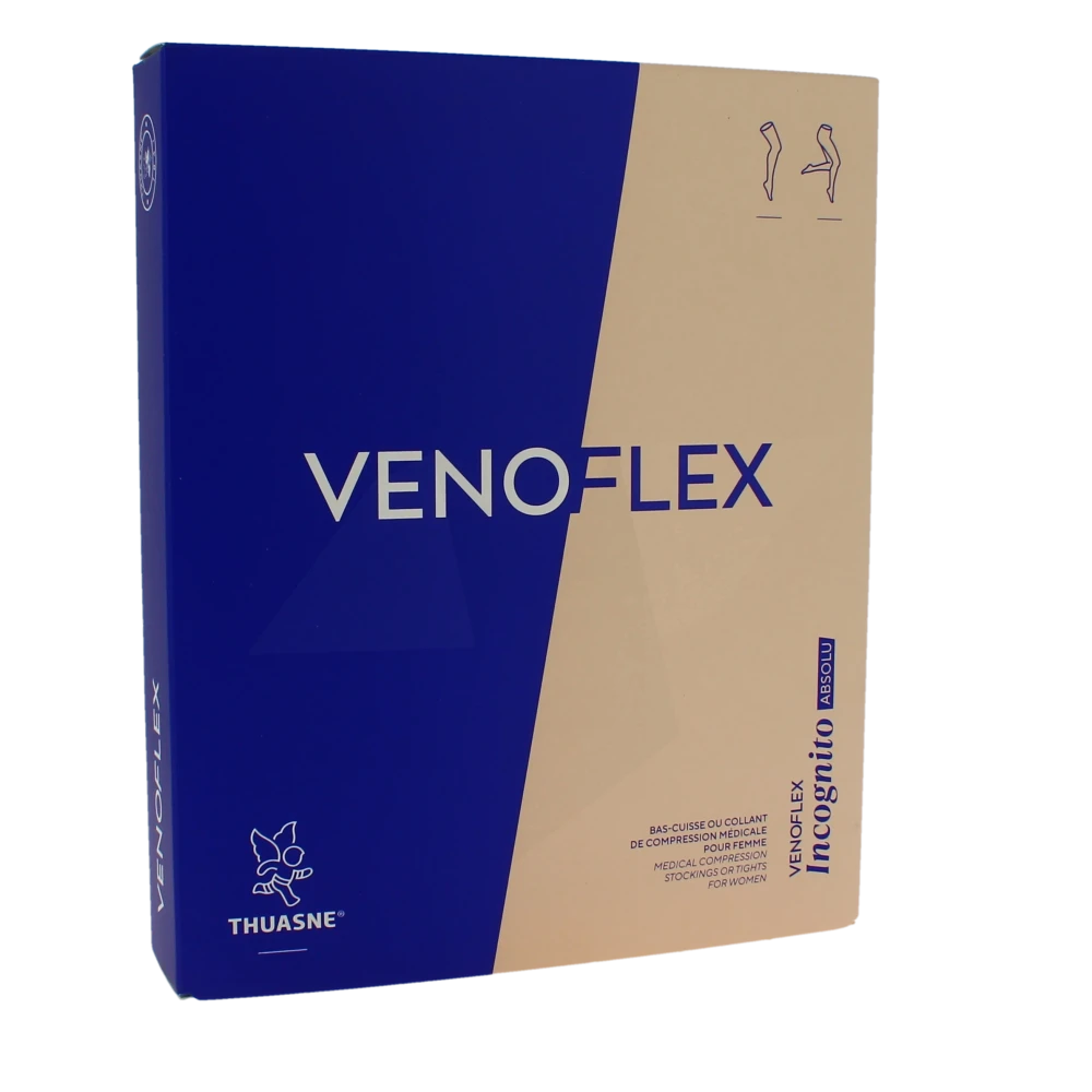 Venoflex Incognito Absolu 2 Bas Cuisse Femme Nude Taille 2n