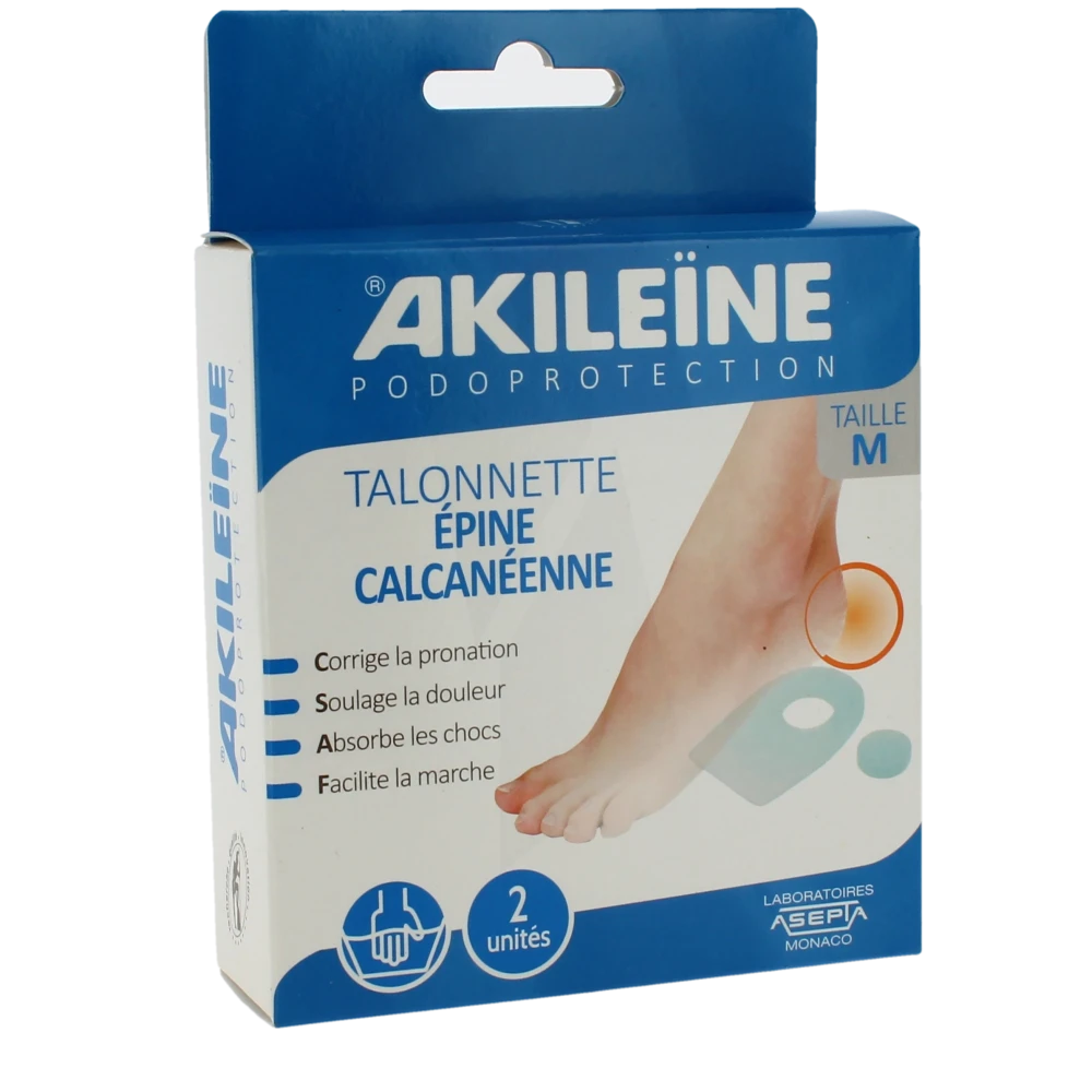 Akileïne Talonnette épine Calcanéenne Taille M