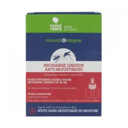 Mousti K.o Recharge Pour Diffuseur Anti-moustiques Tablettes 30 Nuits