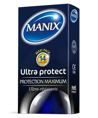 Manix Ultra Protect Préservatif Lubrifié Avec Réservoir B/12 à RUMILLY