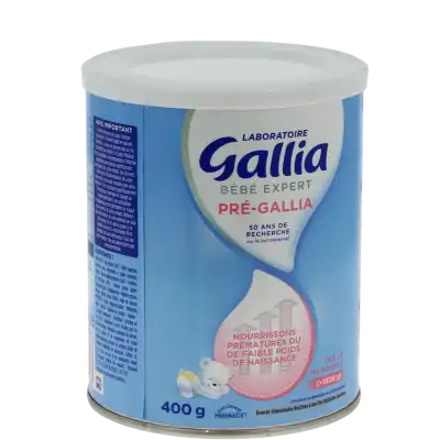 Gallia Bebe Expert Pre-gallia Lait En Poudre B/400g à  Perpignan