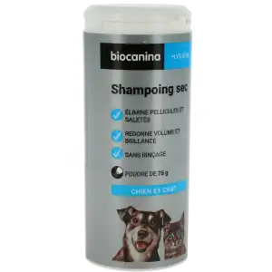 Biocanina Shampooing Sec Poudreuse/75g à AUBEVOYE