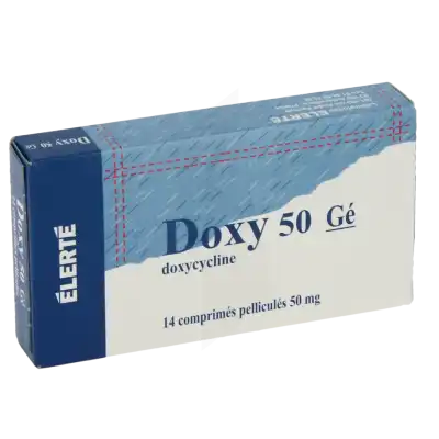 Doxy 50 Mg, Comprimé Pelliculé à SAINT-PRIEST