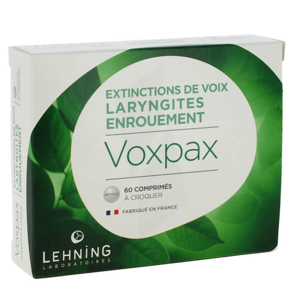 Voxpax, Comprimé à Croquer