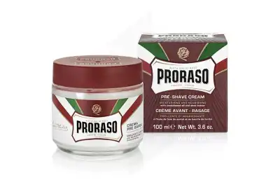 Proraso Crème Avant Rasage Adoucissante Et Nourissante Pot/100ml à JACOU