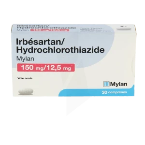 Irbesartan/hydrochlorothiazide Viatris 150 Mg/12,5 Mg, Comprimé