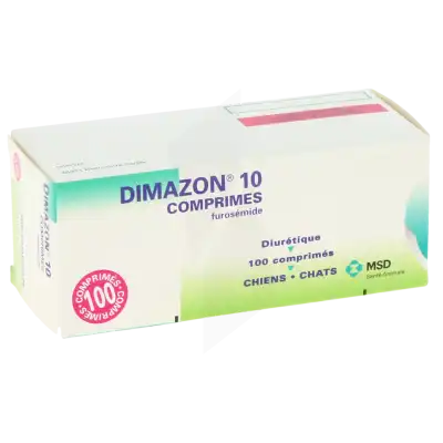 DIMAZON 10 COMPRIMES POUR CHIENS ET CHATS, Comprimé