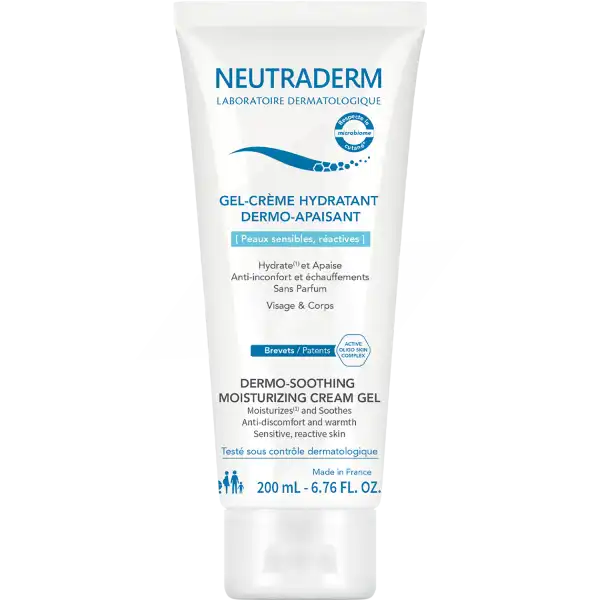 Neutraderm Gel Crème Hydratant Dermo-apaisant T/200ml