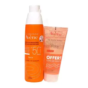 Avene Solaire Spf50+ Spray TrÈs Haute Protection Fl/200ml + Gel Douceur à ANDERNOS-LES-BAINS