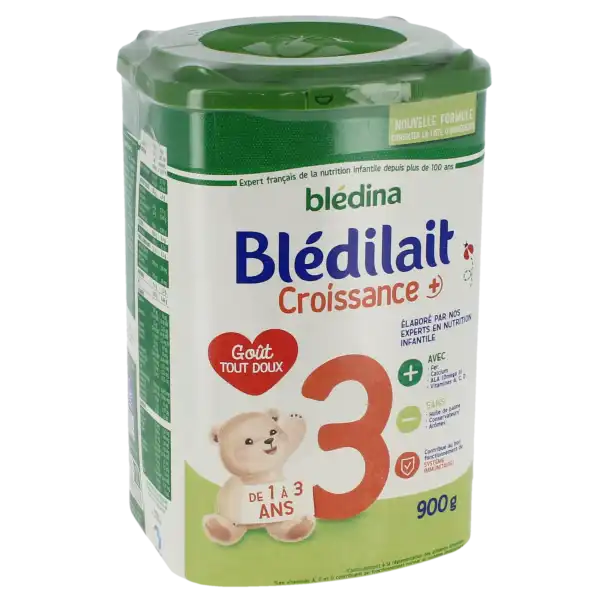 Blédilait Croissance Lait Infantile 3b/900g