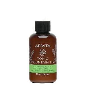 Apivita - Tonic Mountain Tea Mini Lait Corps Hydratant Avec Thé De Montagne 75ml