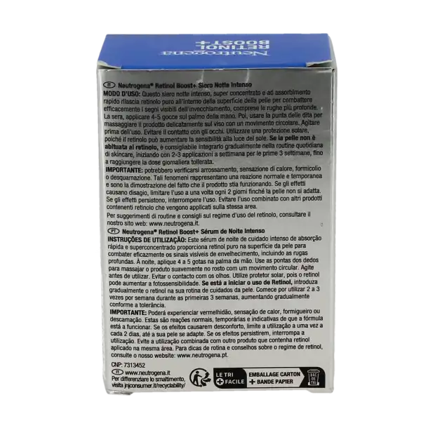 Neutrogena Retinol Boost Sérum Intense Nuit Rétinol Fl Pipette/30ml