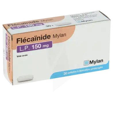 FLECAINIDE VIATRIS LP 150 mg, gélule à libération prolongée