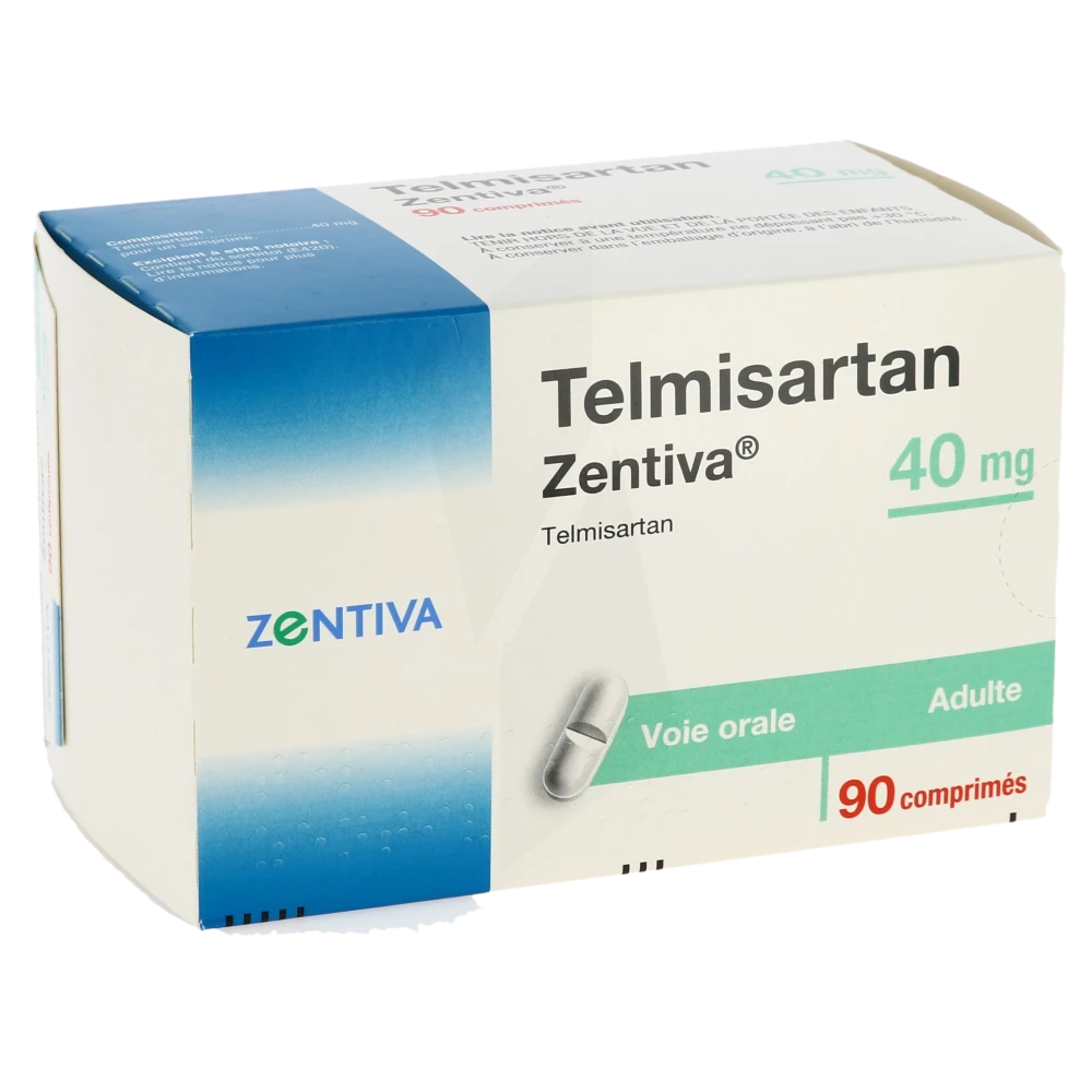 Telmisartan Zentiva 40 Mg, Comprimé