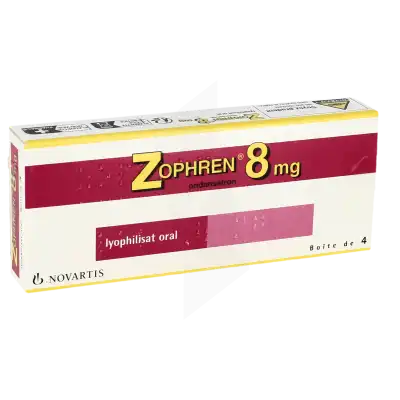 Zophren 8 Mg, Lyophilisat Oral à CHENÔVE
