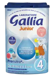 Gallia Junior Lait En Poudre B/900g à STE LIVRADE SUR LOT