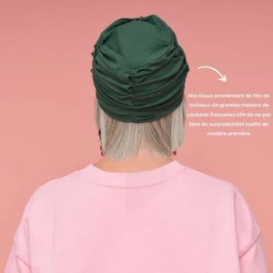 Les Franjynes Bonnet Fébibi Présent Vert Bouteille