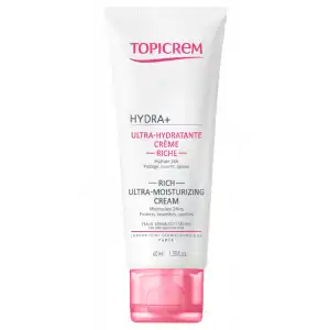 Topicrem Hydra+ Crème Riche Ultra-hydratante T/40ml à CLEON