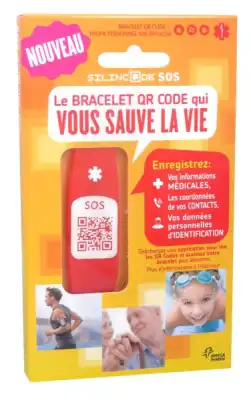 Silincode Bracelet Rouge L à Belfort