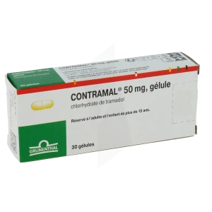 Contramal 50 Mg, Gélule