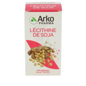 Arkogélules Lécithine De Soja Bio Caps B/45