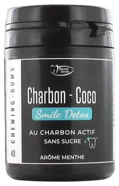 Charbon Coco Chewing Gum 40