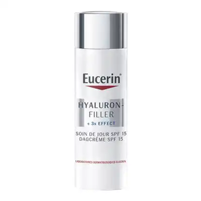 Eucerin Hyaluron-filler +3x Effect Spf15 Cr Soin De Jour Peau Normale À Mixte Fl Pompe/50ml à Hendaye