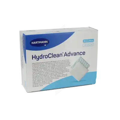 Hydroclean® Advance Pansement Irrigo-absorbant Carré 10 X 10 Cm à MARIGNANE