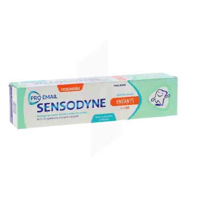 Sensodyne Pro-email Enfant Dentifrice Menthe Douce 0-6ans Tube De 50 Ml à PERONNE