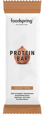 Foodspring protein bar noisette