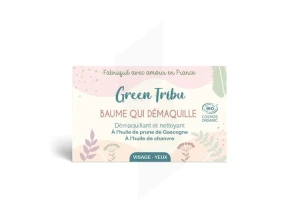 Green Tribu Baume Qui Démaquille Pain 30g