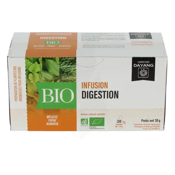 Dayang Confort Digestif Bio 20 Infusettes