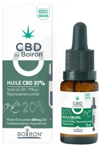 Boiron Cbd Huile Buvable 20 % Fl Cpte-gttes/15ml