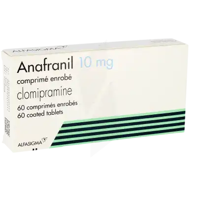 Anafranil 25 Mg, Comprimé Enrobé à MERINCHAL