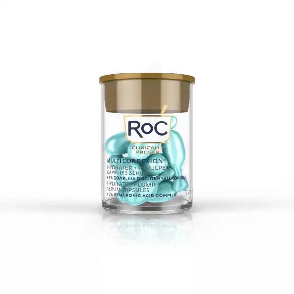 Roc Hydrater + Repulper Sérum 10 Capsules