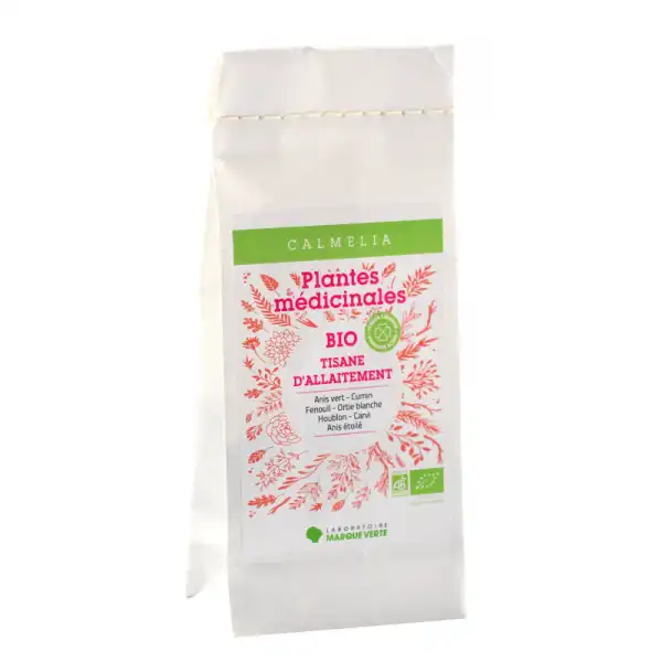 Marque Verte Calmelia Tisane Infusion Allaitement Bio Sachet/45g