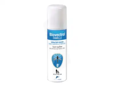 Biovectrol Lotion Anti-insectes Famille Zone Tempérée 100ml à HEROUVILLE ST CLAIR