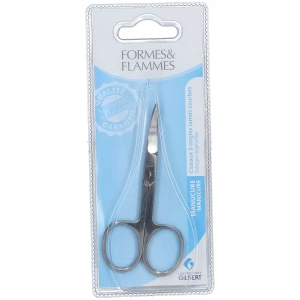 Formes Et Flammes Ciseaux à Ongles Courbes