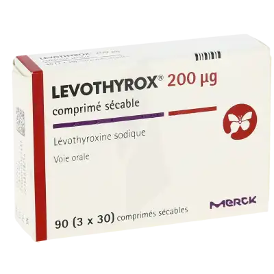 Levothyrox 200 Microgrammes, Comprimé Sécable à Eysines
