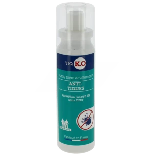 Tiq K.o Lotion Anti-tiques Peau Vapo/100ml