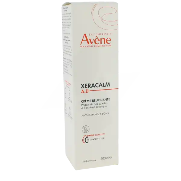 Avène Eau Thermale Xeracalm A.d Crème Relipidante Cosmétique Stérile T/200ml