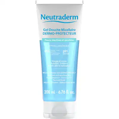 Neutraderm Gel Douche Micellaire T/200ml à ANGLET