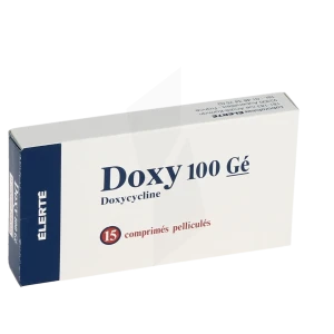 Doxy 100 Mg, Comprimé Pelliculé