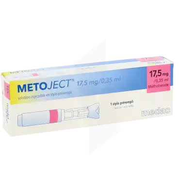 Metoject 17,5 Mg/0,35 Ml, Solution Injectable En Stylo Prérempli à CUISERY