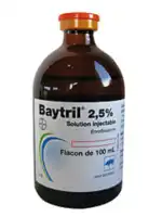 Baytril 2,5 % Solution Injectable Fl/100ml à Vierzon